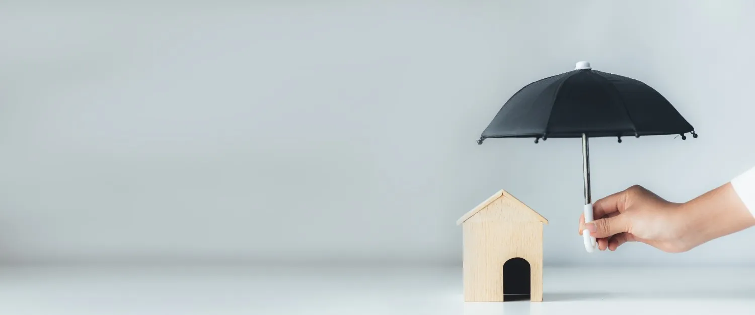 Family enjoying a safe, insured home
